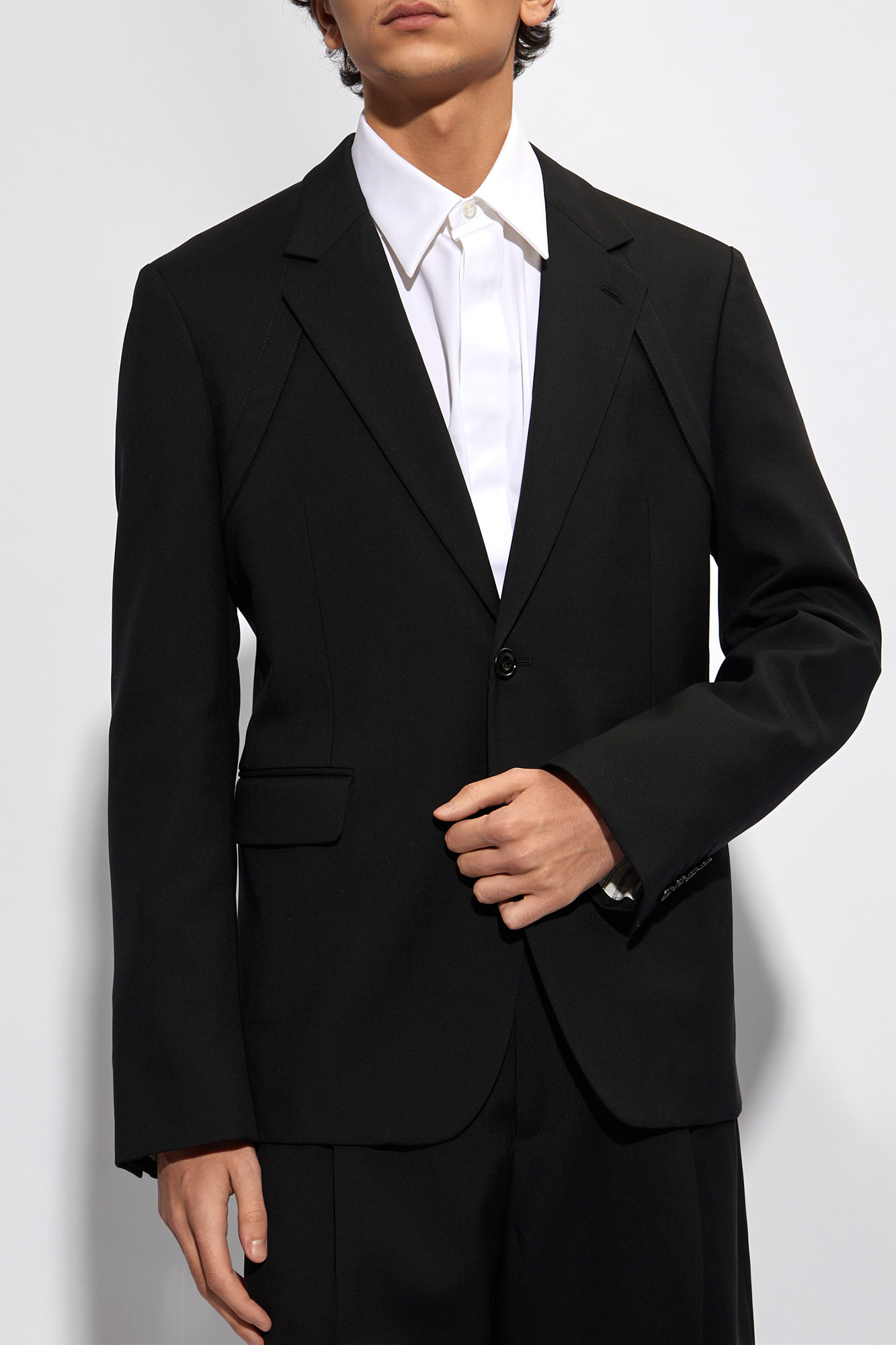 SchaferandweinerShops Japan - Black Wool blazer Alexander